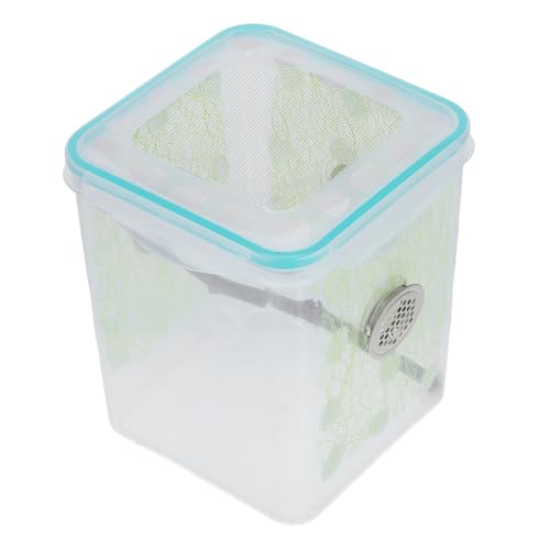 HOLIDYOYO Reptilien Zuchtbox Transparent mit Luftlöchern Tragbares Insekten Terrarium für Gottesanbeterin Spinnen Gecko und Kleine Wirbellose Klare Fütterungsbox für Reptilien und Insekten HOLIDYOYO Reptilien Zuchtbox Transparent mit Luftlöchern Tragbares Insekten Terrarium für Gottesanbeterin Spinnen Gecko und Kleine Wirbellose Klare Fütterungsbox für Reptilien und Insekten von HOLIDYOYO