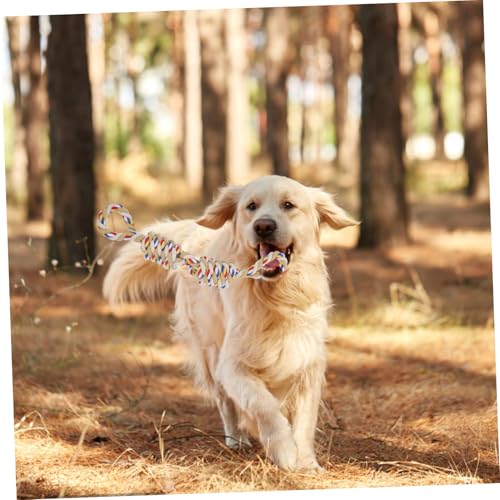 HOLIDYOYO Robustes Hundespielzeug Seil für Große Hunde Bissfestes Zerrspielzeug zur Zahnpflege Interaktives Tauziehen für Welpen und Hunde Langlebiges Kauspielzeug aus Hochwertigem Material HOLIDYOYO Robustes Hundespielzeug Seil für Große Hunde Bissfestes Zerrspielzeug zur Zahnpflege Interaktives Tauziehen für Welpen und Hunde Langlebiges Kauspielzeug aus Hochwertigem Material von HOLIDYOYO