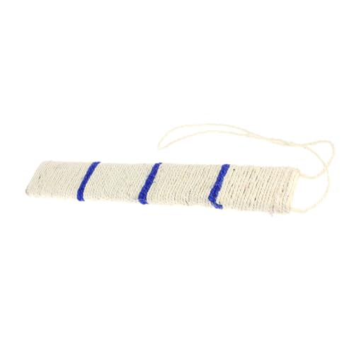 HOLIDYOYO Sisal Kratzmatte zum Aufhängen Robuste Kratzpappe für Katzen Katzenkratzbrett Ecke Türhänger Kratzschutz Farblich Sortiert Natürlicher Sisalteppich für Zufällige Zufällige Farbe von HOLIDYOYO