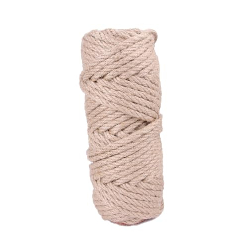 HOLIDYOYO Sisal Seil Kratzbaum Zubehör Robustes Kletterseil Katzen Kratzsäule Ersatzmaterial Langlebig für Katzen und Kletterspaß Zuhause von HOLIDYOYO