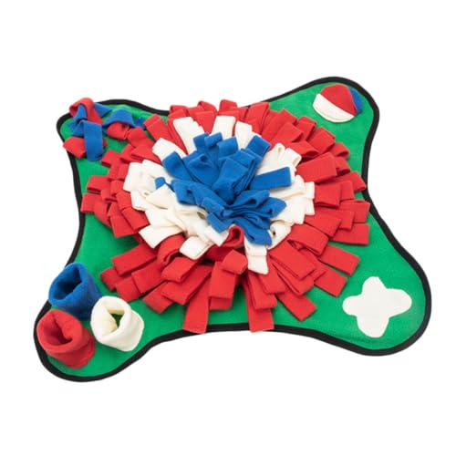 HOLIDYOYO Snuffelteppich für Hunde Langlebige Trainingsmatte aus Robustem Material Langsame Fütterung gegen Verschlucken Stimuliert Suchinstinkt und Beschäftigung rutschfest und Leicht zu von HOLIDYOYO
