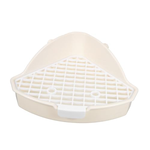 HOLIDYOYO Töpfchen für Haustiere Dreieckige Eck Toilette für Kleintiere Langlebig und Wiederverwendbar für Wohnzimmer und Stilvolles Design Großes HOLIDYOYO Töpfchen für Haustiere Dreieckige Eck Toilette für Kleintiere Langlebig und Wiederverwendbar für Wohnzimmer und Stilvolles Design Großes von HOLIDYOYO