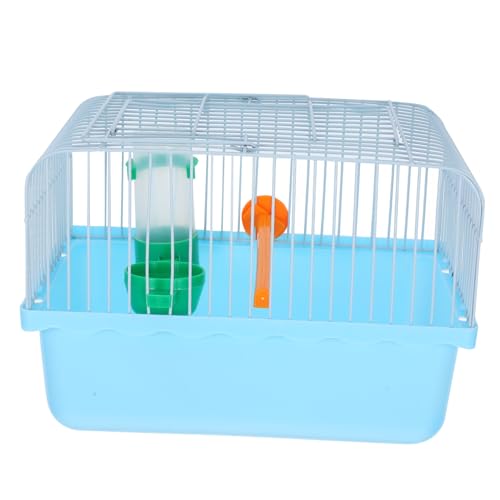 HOLIDYOYO Tragbarer Vogelkäfig Mit Futterbox Und Tränke Kleiner Metall Vogelträger Für Reisen Komfortabler Haustierkäfig Für Papageien Und Andere Kleine von HOLIDYOYO