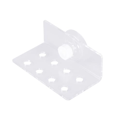 HOLIDYOYO Transparenter Kunststoff Aquarium Korallenhalter SPS Clip Stabiler Fischbecken Zubehörhalter Einfacher Einbau rutschfeste Befestigung für Wasserpflanzen und Dekoration im von HOLIDYOYO