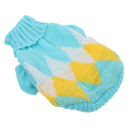 HOLIDYOYO Valentinstag Day Hundepullover Stricken Warme Welpe Winterkleidung Für Kleine Hunde Weiche Haustier -Outfits Katzenkleidung von HOLIDYOYO