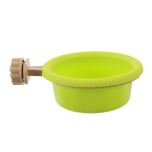 HOLIDYOYO Vogel Badebecken mit Stabilem Standfuß Verstellbar für Käfige Sicherer Kunststoff Leichter Indoor Outdoor Badepool für Kanarienvögel Papageien Wellensittiche Einfache von HOLIDYOYO