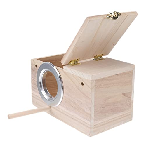 HOLIDYOYO Vogelbeobachtungsstation aus Holz mit Sichtfenster Vogelhaus für Singvögel für Schützt Wind und Raubtieren Langlebig und Lehrreich HOLIDYOYO Vogelbeobachtungsstation aus Holz mit Sichtfenster Vogelhaus für Singvögel für Schützt Wind und Raubtieren Langlebig und Lehrreich von HOLIDYOYO