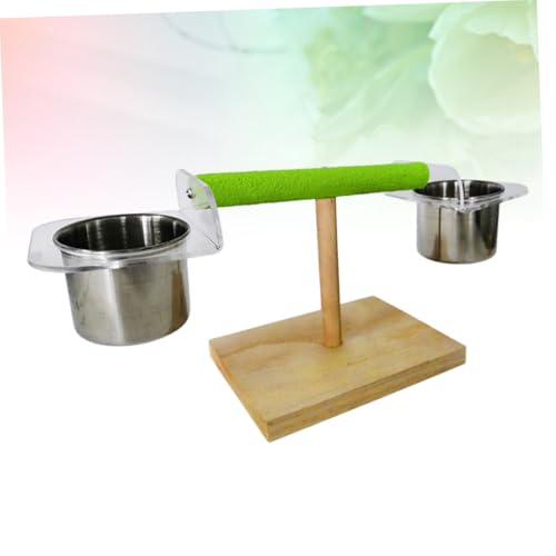 HOLIDYOYO Vogelspielstand aus Umweltfreundlichem Material mit Kletterbrücke und Futterbecherhalter Klappbar und Einfach zu Montieren für Wellensittiche Papageien und Kleine Vögel Bewegung HOLIDYOYO Vogelspielstand aus Umweltfreundlichem Material mit Kletterbrücke und Futterbecherhalter Klappbar und Einfach zu Montieren für Wellensittiche Papageien und Kleine Vögel Bewegung von HOLIDYOYO