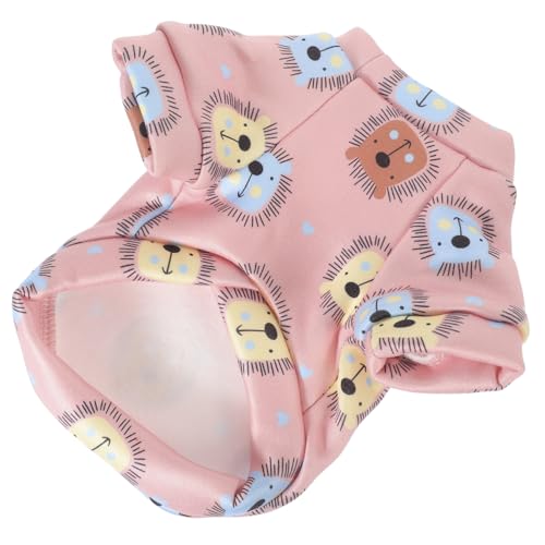 HOLIDYOYO Warmer Hundemantel für Kleine Hunde Niedliches Welpen Outfit mit Fleece und Bequem für Herbst und Winter Waschbar Hundebekleidung für Kalte Tage von HOLIDYOYO