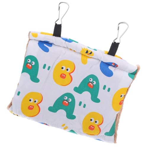 HOLIDYOYO Warmes Vogelnest Hängematte für Papageien Kleintiere Vogelkäfig Zubehör Baumwollbett Winter Vogelhängematte für Wellensittiche Nymphensittiche Kanarienvögel HOLIDYOYO Warmes Vogelnest Hängematte für Papageien Kleintiere Vogelkäfig Zubehör Baumwollbett Winter Vogelhängematte für Wellensittiche Nymphensittiche Kanarienvögel von HOLIDYOYO