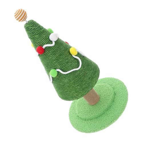 HOLIDYOYO Weihnachtlicher Katzenkratzbaum Hoch Vertikaler Kratzpfosten Aus Natürlichem Sisal Stabiles Kratzspielzeug Für Kätzchen Festliche Baumform Schützt Möbel Und Fördert Kratzverhalten HOLIDYOYO Weihnachtlicher Katzenkratzbaum Hoch Vertikaler Kratzpfosten Aus Natürlichem Sisal Stabiles Kratzspielzeug Für Kätzchen Festliche Baumform Schützt Möbel Und Fördert Kratzverhalten von HOLIDYOYO