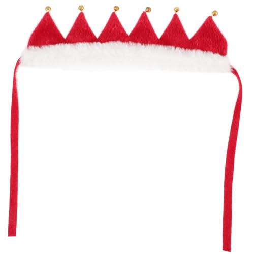 HOLIDYOYO Weihnachtliches Haustier mit Glocke Verstellbar Langlebige und Hundebib Halskrause Festliches Party Accessoire für Hunde und von HOLIDYOYO
