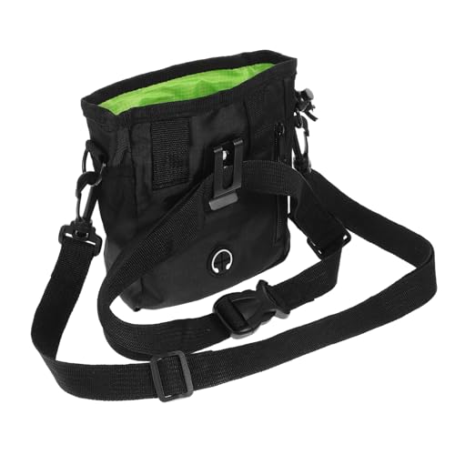 HOLIDYOYO wasserdichte Hundetraining Tasche mit Pfeife und Verstellbarem Gurt Leichtes Treat Tote für Snacks und Kibble Multifunktional für Camping und Outdoor Einsatz von HOLIDYOYO