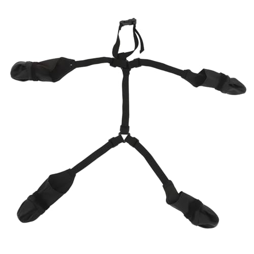 HOLIDYOYO wasserdichte Verstellbare Hundepfotenschutz mit Rutschfester Sohle Atmungsaktiv und Komfortabel für Kleine und Mittelgroße Hunde für Outdoor Winterspaziergänge und Regenwetter HOLIDYOYO wasserdichte Verstellbare Hundepfotenschutz mit Rutschfester Sohle Atmungsaktiv und Komfortabel für Kleine und Mittelgroße Hunde für Outdoor Winterspaziergänge und Regenwetter von HOLIDYOYO