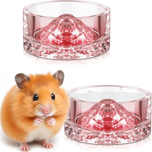 Hamster-Wassernäpfe aus Glas, Hamster, Futternapf, Berg-Stil, Trinkschüssel, Anti-Drehen, für Zwerg, syrische Hamster, Meerschweinchen, Rennmäuse, Mäuse, Igel, Ratten, Chinchilla, kleine Haustiere, Hamster-Wassernäpfe aus Glas, Hamster, Futternapf, Berg-Stil, Trinkschüssel, Anti-Drehen, für Zwerg, syrische Hamster, Meerschweinchen, Rennmäuse, Mäuse, Igel, Ratten, Chinchilla, kleine Haustiere, von HOLLIHI