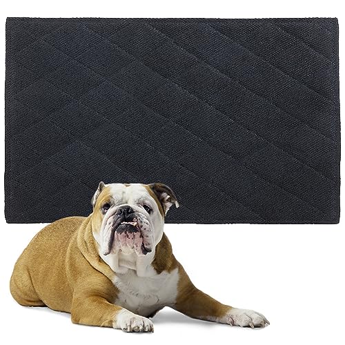 HOMBYS Kaufeste Hundekäfig-Matte, 71,1 x 119,4 cm, unzerstörbare Zwingerunterlage für aggressive Kauer, langlebig und wasserabweisend, für Hundekäfige von HOMBYS