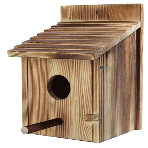 Vogelhaus Aus für Den Außenbereich, Vogelnest, Hängendes oder An der Wand Montiertes Vogelhaus von HOMEDEK