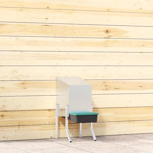 HOMEELIKE H¡§1hner-Nistkasten 1 Abteil mit Beinen Verzinkter Stahl HOMEELIKE H¡§1hner-Nistkasten 1 Abteil mit Beinen Verzinkter Stahl von HOMEELIKE