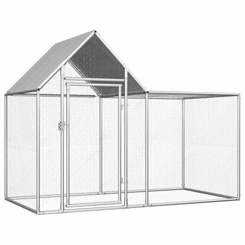 HOMEELIKE H¡§1hnerstall 2x1x1,5 m Verzinkter Stahl HOMEELIKE H¡§1hnerstall 2x1x1,5 m Verzinkter Stahl von HOMEELIKE