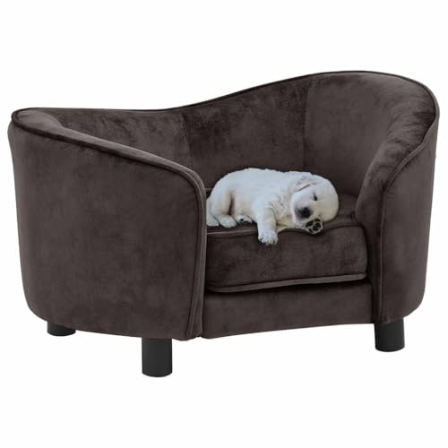 HOMEELIKE Hundesofa Braun 69x49x40 cm Pl¡§1sch HOMEELIKE Hundesofa Braun 69x49x40 cm Pl¡§1sch von HOMEELIKE