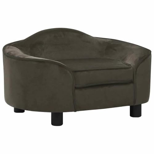 HOMEELIKE Hundesofa Dunkelgrau 67x47x36 cm Pl¡§1sch HOMEELIKE Hundesofa Dunkelgrau 67x47x36 cm Pl¡§1sch von HOMEELIKE