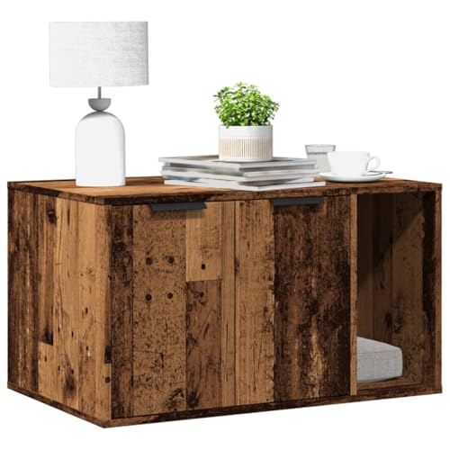 HOMEELIKE Katzenklo Altholz-Optik 80x50x45 cm Holzwerkstoff HOMEELIKE Katzenklo Altholz-Optik 80x50x45 cm Holzwerkstoff von HOMEELIKE