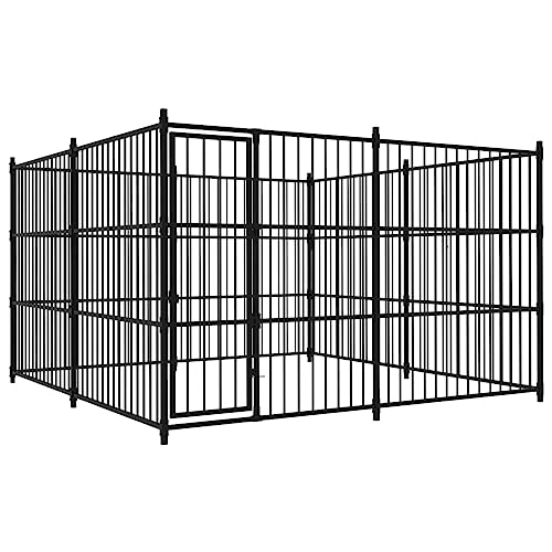 HOMEELIKE Outdoor-Hundezwinger 300¡Á300¡Á185 cm von HOMEELIKE