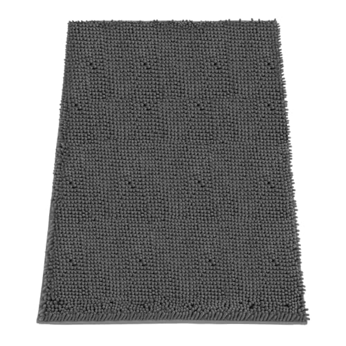 HOMEK Saugfähige Hunde-Fußmatte für schlammige Pfoten, 76,2 x 121,9 cm, Schmutzfangmatte für Hunde, Chenille-Innenmatten für den Eingangsbereich, Hunde-Fußmatte mit rutschfester Unterseite, HOMEK Saugfähige Hunde-Fußmatte für schlammige Pfoten, 76,2 x 121,9 cm, Schmutzfangmatte für Hunde, Chenille-Innenmatten für den Eingangsbereich, Hunde-Fußmatte mit rutschfester Unterseite, von HOMEK