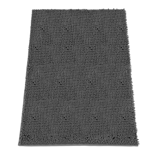 HOMEK Saugfähige Hunde-Fußmatte für schlammige Pfoten, 91,4 x 152,4 cm, Schmutzfangmatte für Hunde, Chenille-Innenmatten für den Eingangsbereich, Hunde-Fußmatte mit rutschfester Unterseite, HOMEK Saugfähige Hunde-Fußmatte für schlammige Pfoten, 91,4 x 152,4 cm, Schmutzfangmatte für Hunde, Chenille-Innenmatten für den Eingangsbereich, Hunde-Fußmatte mit rutschfester Unterseite, von HOMEK