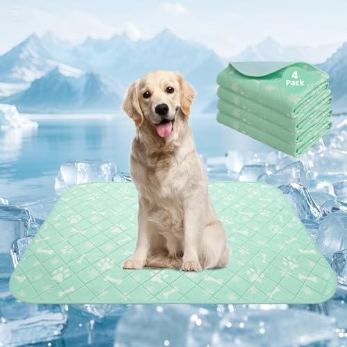 Homimp Cool Pet Pad, waschbare Urinierunterlagen für Hunde, Seegrün, 61 x 91,4 cm von HOMIMP