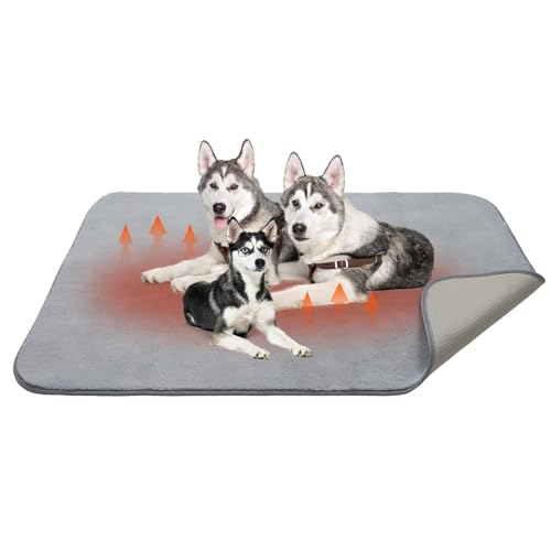 Homimp Selbstwärmendes Katzenbett, beheiztes Katzenbett, Matte für Katzen, kleine Hunde, 121,9 x 71,1 cm Homimp Selbstwärmendes Katzenbett, beheiztes Katzenbett, Matte für Katzen, kleine Hunde, 121,9 x 71,1 cm von HOMIMP