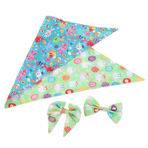 HOMOBABE 1 Satz Dreieckstuch für Haustiere Schild Welpen-Bandana-Taschentücher Körperpflege Kostüm hundekragen hundehalstuch Welpe Bogenknoten Haustier dekorative Fliege Baumwolle Polyester von HOMOBABE