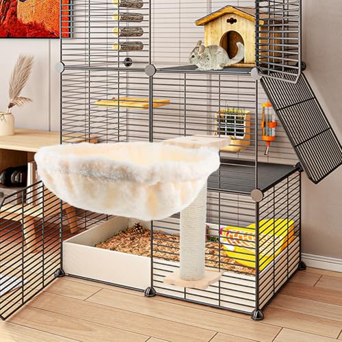 HOMOBABE 1 Satz Katzenbaum Hängematte Bequeme Katzenhängematte mit Kratzbaum DIY Katzenbett für Kätzchen Hängendes Katzenbett aus Weichem Material Entspannen HOMOBABE 1 Satz Katzenbaum Hängematte Bequeme Katzenhängematte mit Kratzbaum DIY Katzenbett für Kätzchen Hängendes Katzenbett aus Weichem Material Entspannen von HOMOBABE