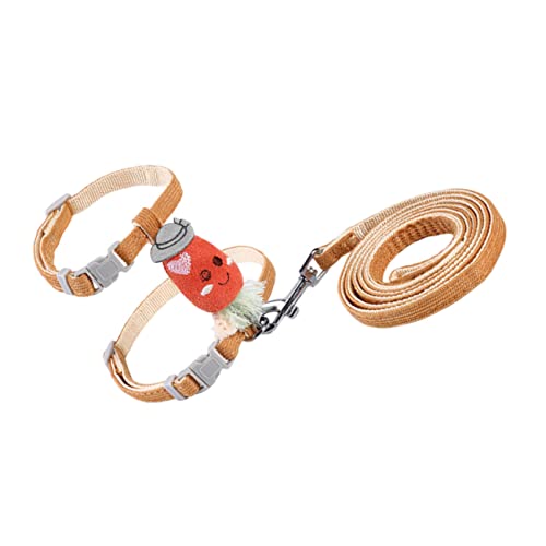 HOMOBABE 1 Satz Katzengeschirr und Leine Set für Kitten Verstellbar und Ausbruchsicher Orange Karotten Design für und Training Leicht und Tragbar Langlebig und Sicher HOMOBABE 1 Satz Katzengeschirr und Leine Set für Kitten Verstellbar und Ausbruchsicher Orange Karotten Design für und Training Leicht und Tragbar Langlebig und Sicher von HOMOBABE
