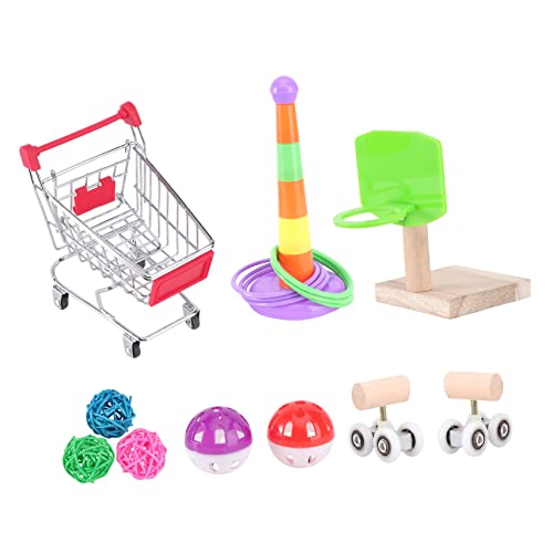 HOMOBABE 1 Satz Papagei Kauspielzeug Papageien Spielzeugvögel Zur Vogelsuche Beißen Drinnen Papagei Freizeitspielzeug Für Vögel Papageienkauspielzeug Kauen Hölzern von HOMOBABE