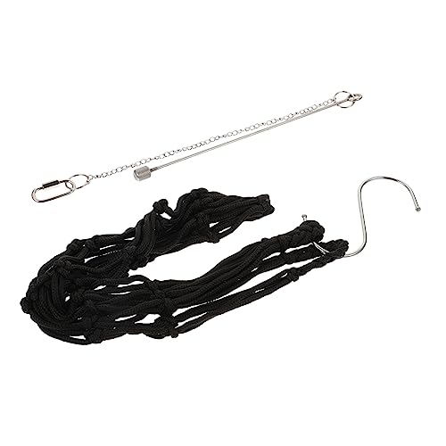 HOMOBABE 1 Set Netztopf Obstgabel Set Hängefutterspender Hängefutterspender Für Hühner Haustierspielzeug Küken Futterkorb Hühnerfutterkorb Hühnergemüsespieß Netzbeutel Aus von HOMOBABE