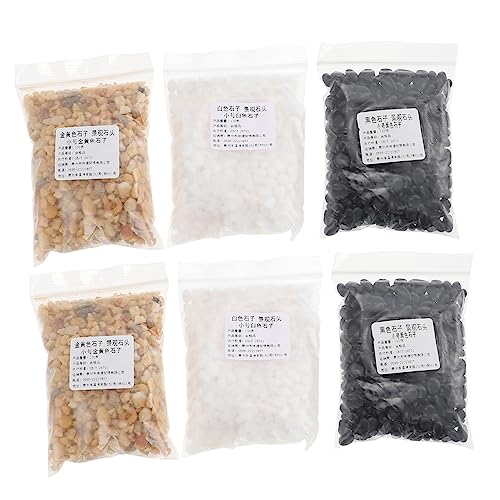 HOMOBABE 1 Stein Modell naturstein aquaristik zubehör kieswaben Pebbles Kieselsteine ​​für Aquarien Mini-Flussfelsen bastelset einmachgläser Aquarium-Steinmodelle Aquarium-Layout-Requisiten von HOMOBABE