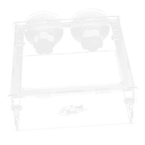 HOMOBABE 1 Stück Aquarium Futterring mit Saugnapf Transparentes Futterbehälter Design für Fische und Garnelen Geeignet für Süß und Fördert Gesundes Fressen und Wachstum HOMOBABE 1 Stück Aquarium Futterring mit Saugnapf Transparentes Futterbehälter Design für Fische und Garnelen Geeignet für Süß und Fördert Gesundes Fressen und Wachstum von HOMOBABE
