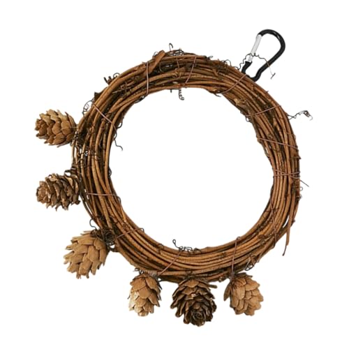 HOMOBABE 1 Stück Die Schaukel Nymphensittich Spielzeughängematte Wellensittich Haustier Vogel Papagei Schaukel Zum Aufhängen Hängend Lärche HOMOBABE 1 Stück Die Schaukel Nymphensittich Spielzeughängematte Wellensittich Haustier Vogel Papagei Schaukel Zum Aufhängen Hängend Lärche von HOMOBABE