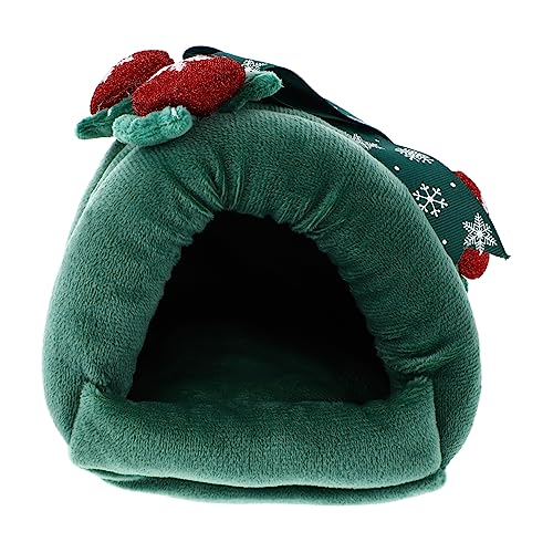 HOMOBABE 1 Stück Hamster Baumwollnest kleintierhaus ratten zubehör für käfig Kuschelhöhle für Chinchillas Haustierhöhle Schlafnest für Hamster Bett Hamsterhaus Hamster warmes Baumwolle von HOMOBABE