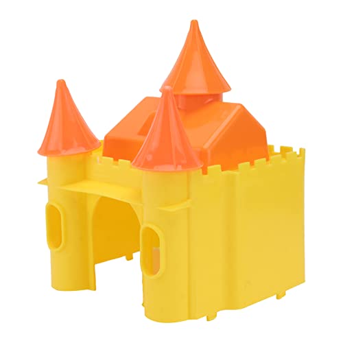 HOMOBABE 1 Stück Hamsterhaus aus Langlebigem Kunststoff Luxuriöses Schlafnest für Kleine Tiere Versteck für Zwerghamster Mäuse und Andere Haustiere Farbvarianten Zufällige Zufällige Farbe von HOMOBABE