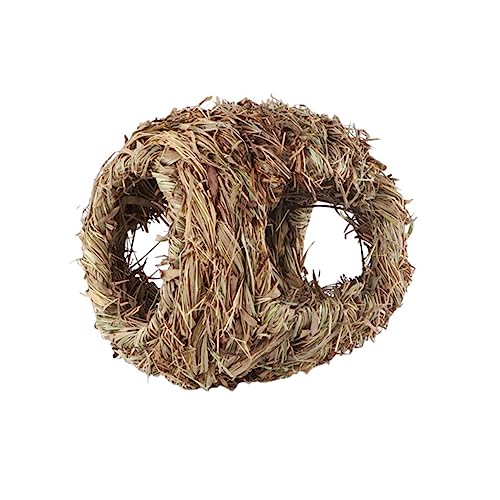 HOMOBABE 1 Stück Handgewebtes Vogelnest Deko für Garten Natürliche Bastelkunst aus Gras Leichtgelb für Vögel und Gartenliebhaber als Spielplatz für Vögel HOMOBABE 1 Stück Handgewebtes Vogelnest Deko für Garten Natürliche Bastelkunst aus Gras Leichtgelb für Vögel und Gartenliebhaber als Spielplatz für Vögel von HOMOBABE