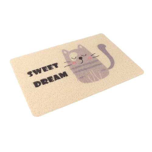 HOMOBABE 1 Stück Haustier Katzentoilette Katzendecken Für Wohnungskatzen Kätzchenträger Katze Eigentumswohnung Coole Matte Für Katzen Futterspender Katzentransporter Haustiere Abs Beige PVC HOMOBABE 1 Stück Haustier Katzentoilette Katzendecken Für Wohnungskatzen Kätzchenträger Katze Eigentumswohnung Coole Matte Für Katzen Futterspender Katzentransporter Haustiere Abs Beige PVC von HOMOBABE