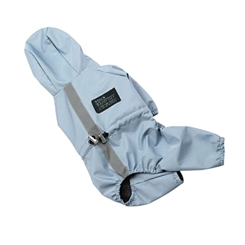 HOMOBABE 1 Stück Haustier Regenmantel Regenmantel Für Hunde Bekleidung Regenmäntel Hunderegenmantel Mit Geschirr Hunderegenmantel Hundezubehör Hunderegenstiefel Regenjacke Für von HOMOBABE