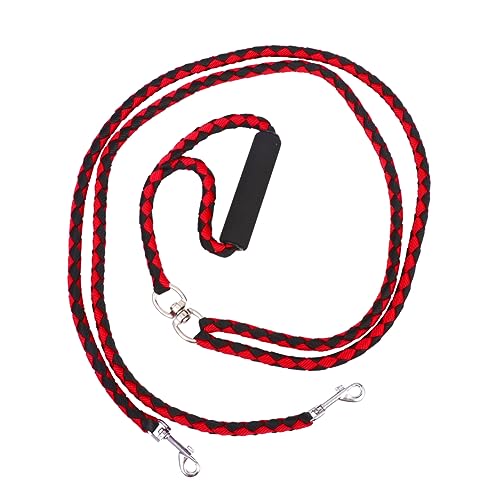 HOMOBABE 1 Stück Haustierleine Für Das Training Von Hunden Mit Doppelseil Geformte Hundeleine Gürtel Welpe Und Markierte Haustier Trainingsleine Hundetrainingsleine von HOMOBABE