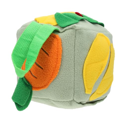 HOMOBABE 1 Stück Hund fehlt Futterball Kauer schnuppern anregend Hundespielzeug kauen Essen mit Dog chew Toy hundekauspielzeuge Schnüffelball für Haustiere hängender Futterball Plüsch Green von HOMOBABE