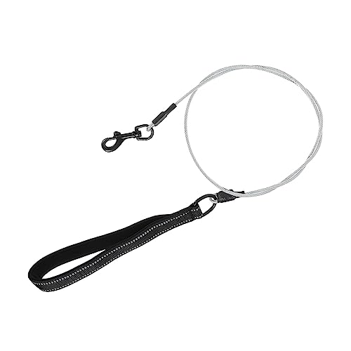HOMOBABE 1 Stück Hundeleine Ausbildung Traktion für Hunde groß lang Name Mittel Hundezubehör Tragbares Zugseil für Haustiere Leine mit Griff Haustier führen Haustierbedarf Stahldraht Black HOMOBABE 1 Stück Hundeleine Ausbildung Traktion für Hunde groß lang Name Mittel Hundezubehör Tragbares Zugseil für Haustiere Leine mit Griff Haustier führen Haustierbedarf Stahldraht Black von HOMOBABE