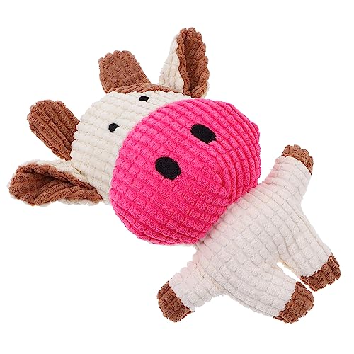 HOMOBABE 1stück Kreatives Plüschspielzeug Für Hunde Niedliches Kalb-Design Beißspielzeug Für Haustiere Zum Spielen Und Kauen Fördert Die Bindung Zwischen Tier Und HOMOBABE 1stück Kreatives Plüschspielzeug Für Hunde Niedliches Kalb-Design Beißspielzeug Für Haustiere Zum Spielen Und Kauen Fördert Die Bindung Zwischen Tier Und von HOMOBABE