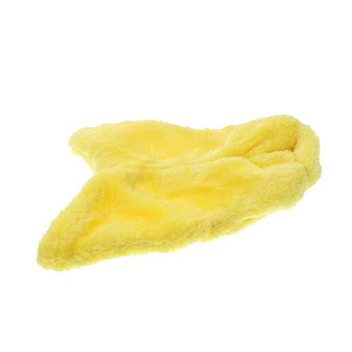HOMOBABE 1 Stück Papageiendecke Bequem Schlafen Gemütliche Bettmatte Für Kleine Haustiere Zucht Vogeldecke Kuscheln Papageienkäfig Kuschelhütte Bett Hängematte Vlies Yellow Plüsch von HOMOBABE