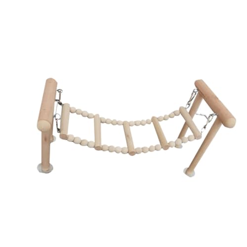 HOMOBABE 1 Stück Papageienständer Papagei Vogelspielzeug zum Beißen von Papageien Papageienspielzeug vogelschaukel Bird Toys vogelspielzeug nymphensittich Bambus von HOMOBABE